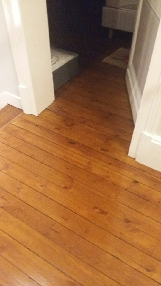 matching finishes, staining and urethane