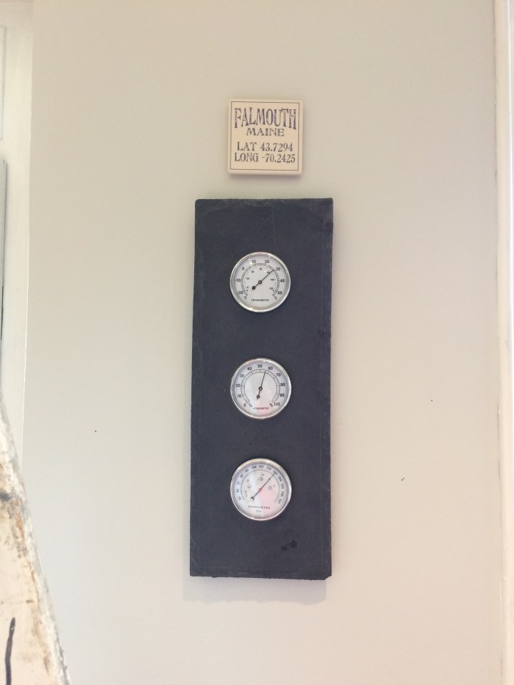 Weather station, latitude and longitude, how hot is it?