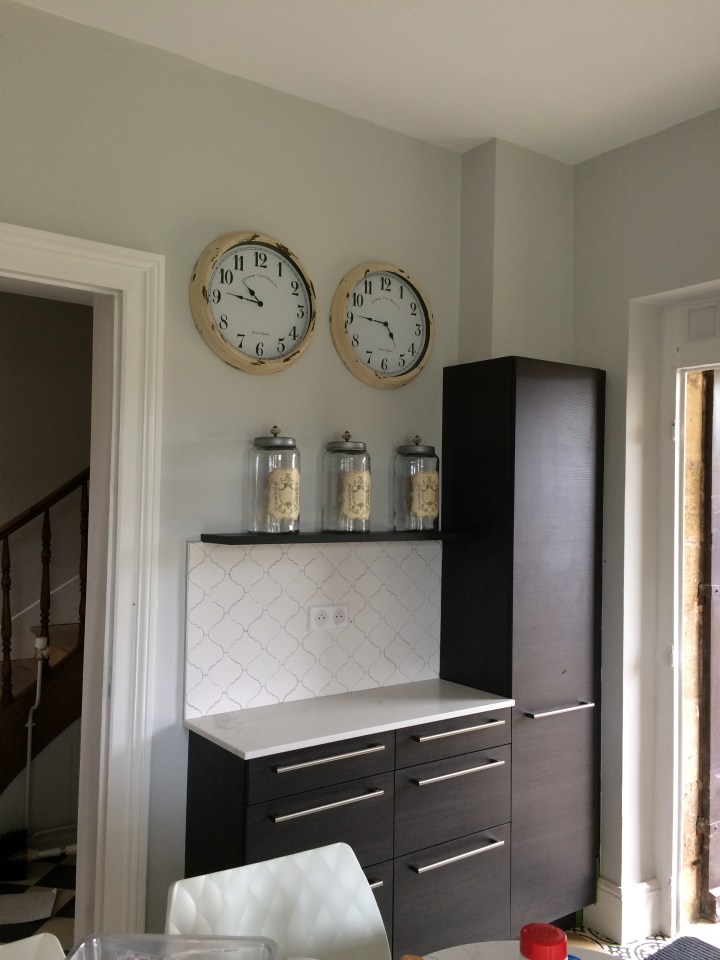 Coffee and tea, cookie jar, US and EU time, how to fully utilize a shallow space -